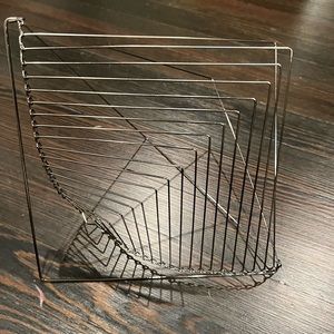 Square Wave Metallic Silver